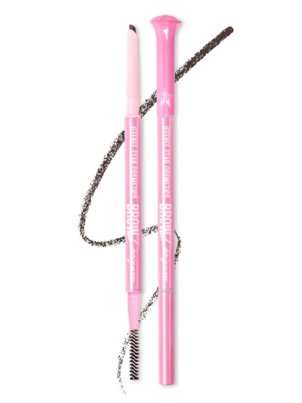 Jeffree Star Dark Brown Brow Designer Eyebrow Pencil- rich deep brown, precision